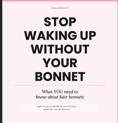 Stop Your Bonnet From Falling Off – The Complete Hair Protection Guide
